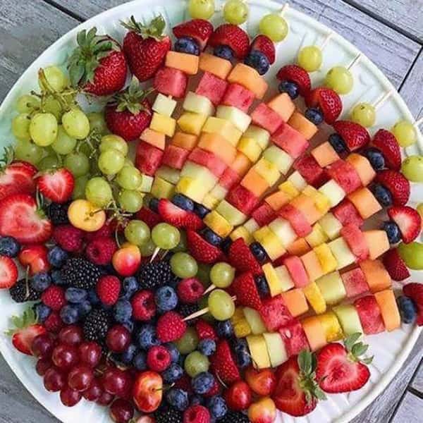 تزئین میوه با سیخ چوبی برای تولد و مهمانی های خاص تزیین میوه با سیخ چوبی برای کودکان  تزیین میوه زمستانی با سیخ چوبی  تزیین میوه تابستانی با سیخ چوبی  تزیین میوه تابستانی برای تولد  تزیین هندوانه با سیخ چوبی  تزیین پفک با سیخ چوبی  تزیین توت فرنگی با سیخ چوبی  تزیین میوه برای تولد