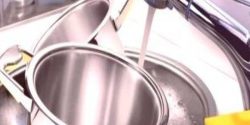 طرز تهیه محلول براق کننده ظروف استیل و شیر آلات