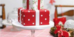 جذاب ترین ایده های تزیین کیک کریسمس خانگی