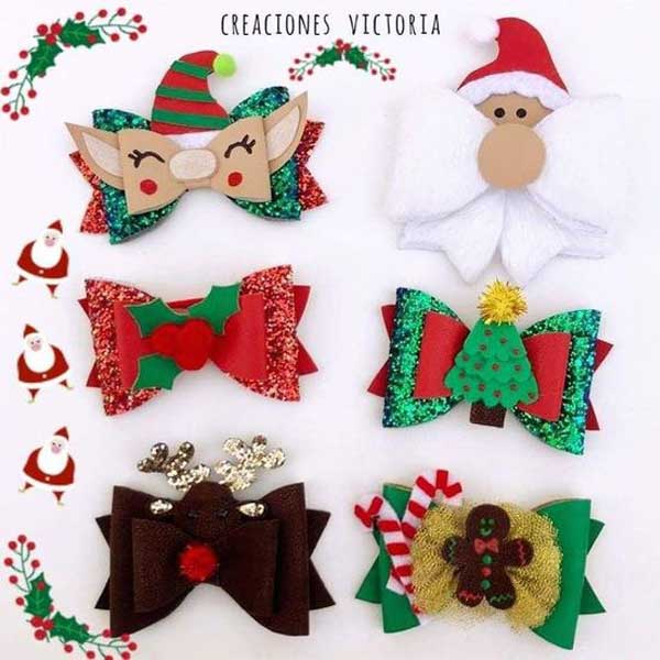 مدل تل سر کریسمس + گیره و اکسسوری کریسمسی Christmas hair clip مدل تل سر مدل گیره مو کریسمس jg ;vdslsd اکسسوری