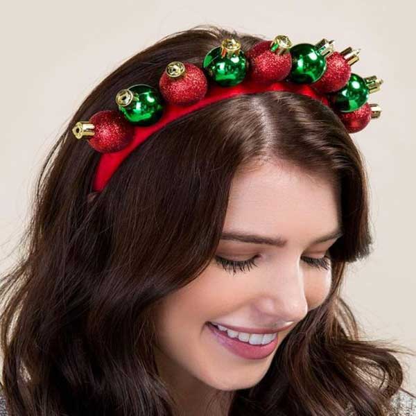 مدل تل سر کریسمس + گیره و اکسسوری کریسمسی Christmas hair clip مدل تل سر مدل گیره مو کریسمس jg ;vdslsd اکسسوری