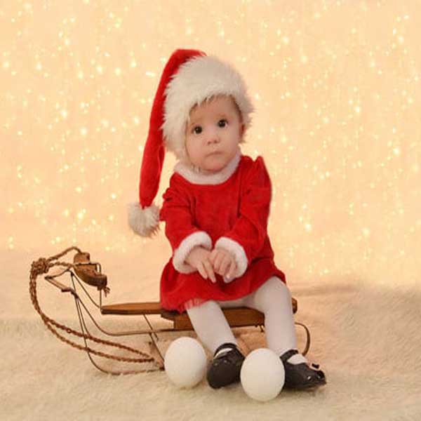 ایده عکاسی از کودک برای کریسمس 2023 در منزل ایده عکس عکس کودک Baby photo idea hdni u;s ;,n; 