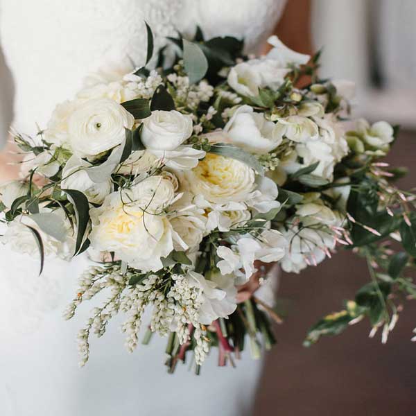 شیک ترین و جدیدترین مدل دسته گل عروس سفید