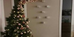 جدیدترین مدل تزیین درخت کاج کریسمس با گوی های رنگی