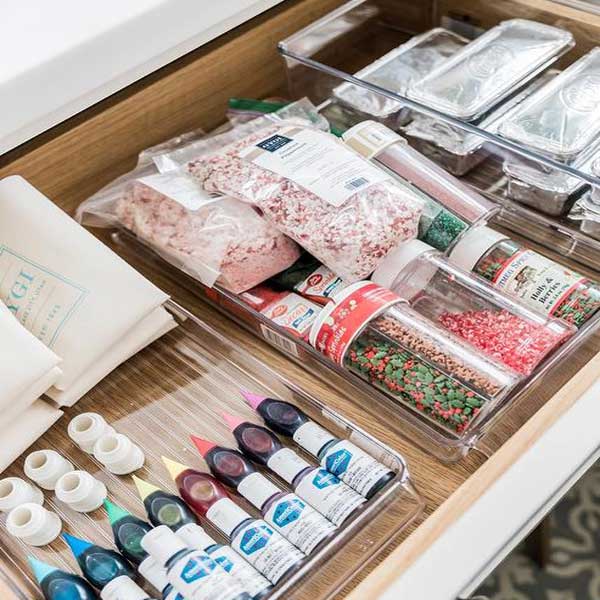 چیدمان کابینت آشپزخانه + مرتب سازی کشو lvjd ;vnk Ha\cohki Tidy up the kitchen آشپزخانه مرتب و منظم شلف مرتب کننده کابینت عکس آشپز خانه تمیز مرتب سازی کشو آشپزخانه  ترفند مرتب کردن کابینت آشپزخانه
