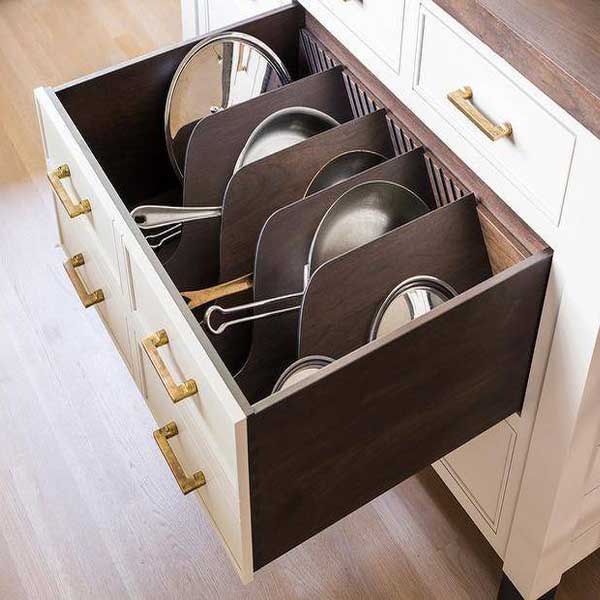 چیدمان کابینت آشپزخانه + مرتب سازی کشو lvjd ;vnk Ha\cohki Tidy up the kitchen آشپزخانه مرتب و منظم شلف مرتب کننده کابینت عکس آشپز خانه تمیز مرتب سازی کشو آشپزخانه  ترفند مرتب کردن کابینت آشپزخانه