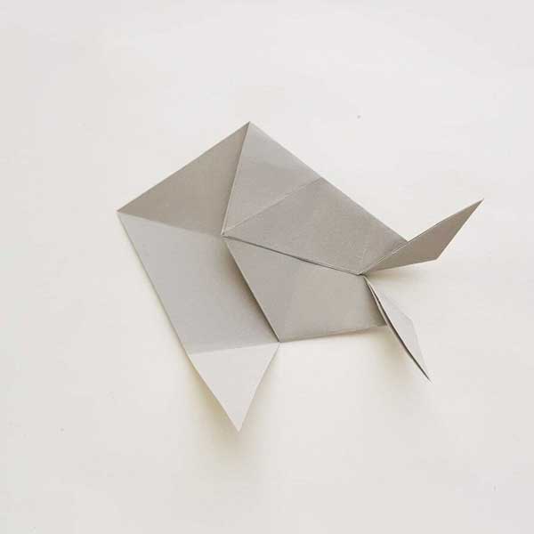 کاردستی آسان ساخت کوسه اوریگامی برای کودکان h,vd'hld origami   عکس اوریگامی ساده اوریگامی حیوانات برای کودکان اوریگامی حیوانات مرحله به مرحله