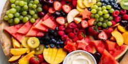 تزیین بشقاب میوه برای همسر + تزیین میوه برای مهمان