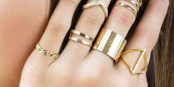 مدل انگشتر طلا شیک و جدید + انگشتر طلا ظریف دخترانه