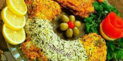تزیین سبزی پلو ماهی شیک و مجلسی برای شب عید