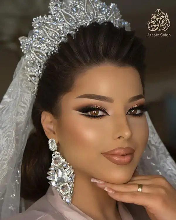 میکاپ عربی عروس اینستاگرام