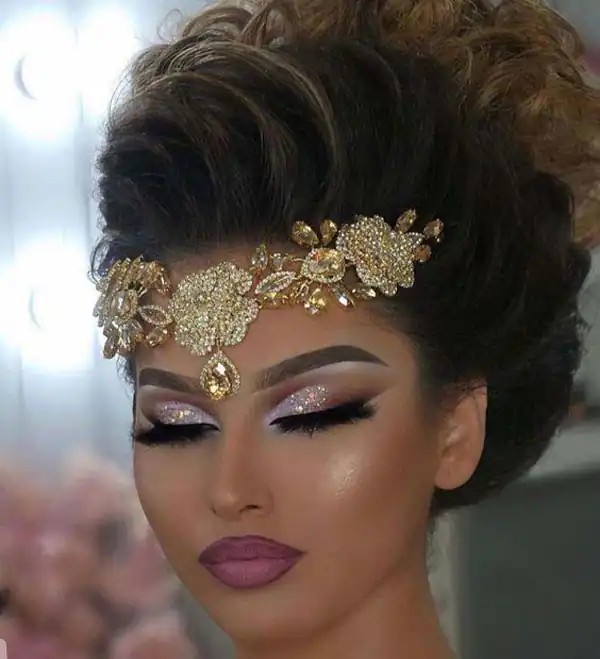 میکاپ عربی عروس اینستاگرام