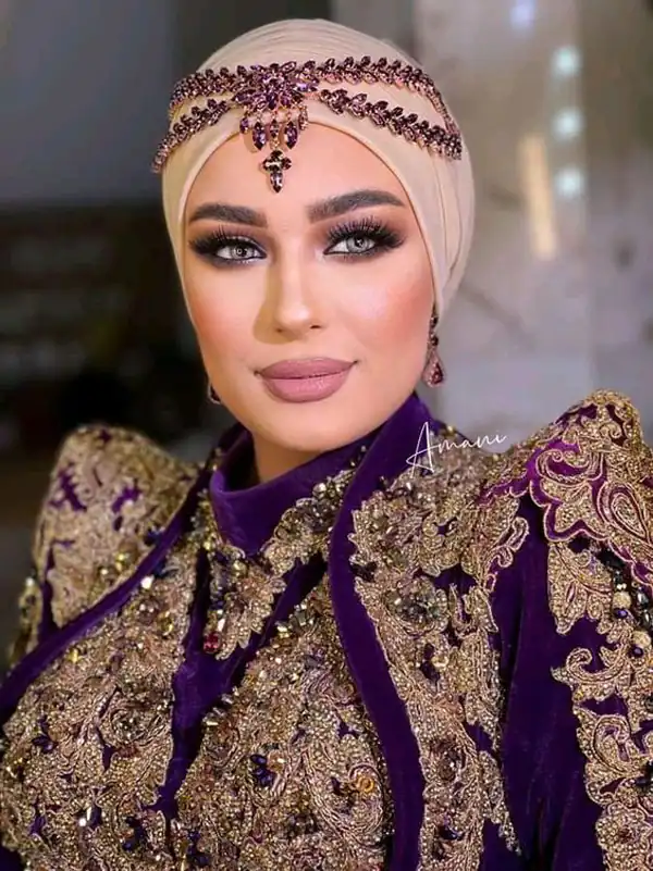 مدل میکاپ عربی میکاپ عربی عروس آرایش عربی چشم ارایش خلیجی غلیظ مدل میکاپ عربی جدید آرایش عربی ساده عکس عروس عربی جدید 