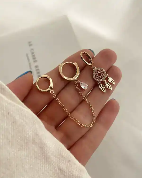 جدیدترین مدل گوشواره طلا