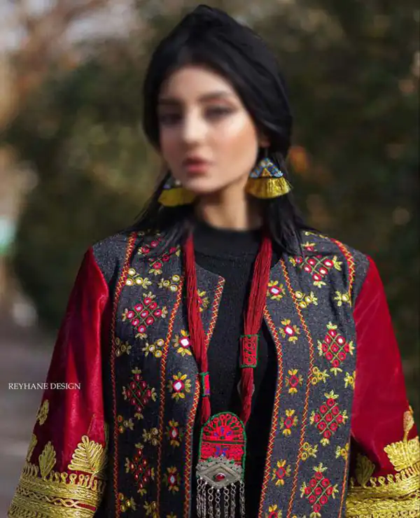 مدل مانتو سوزن دوزی مجلسی