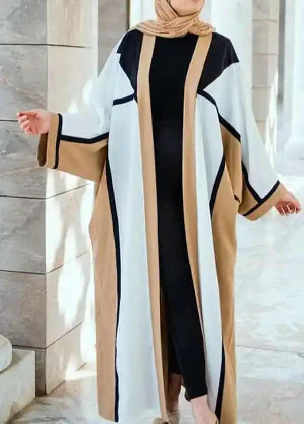 مدل مانتو کرم قهوه ای