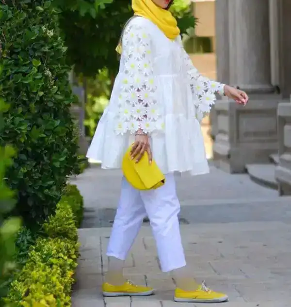 مدل مانتو مزونی شیک