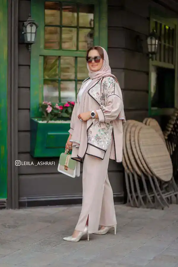 مدل مانتو مزونی شیک