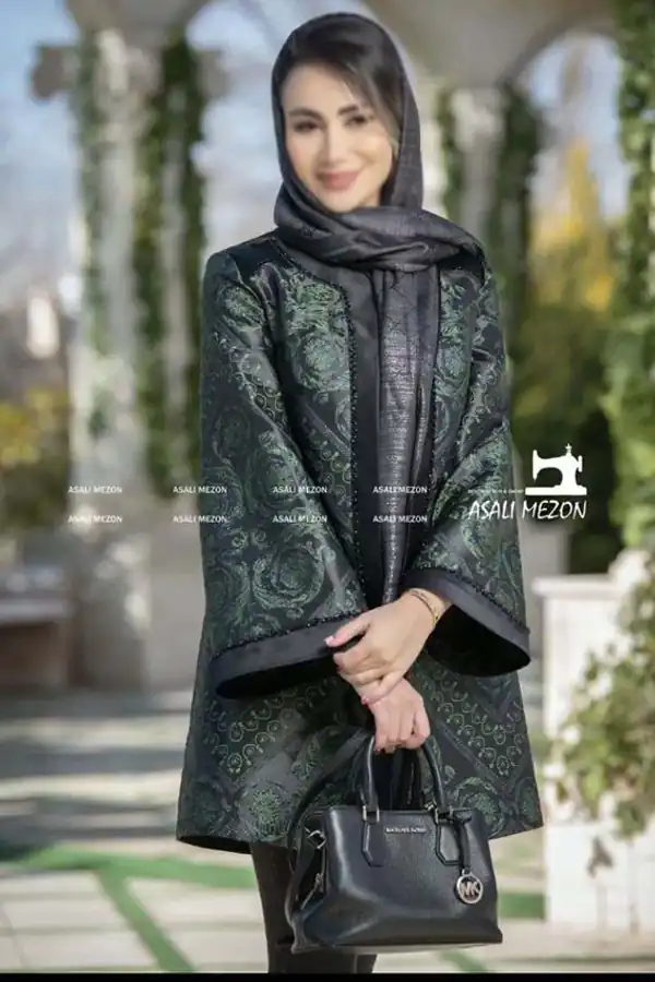 مدل مانتو ژاکارد جدید