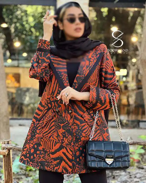 مدل مانتو ژاکارد جدید