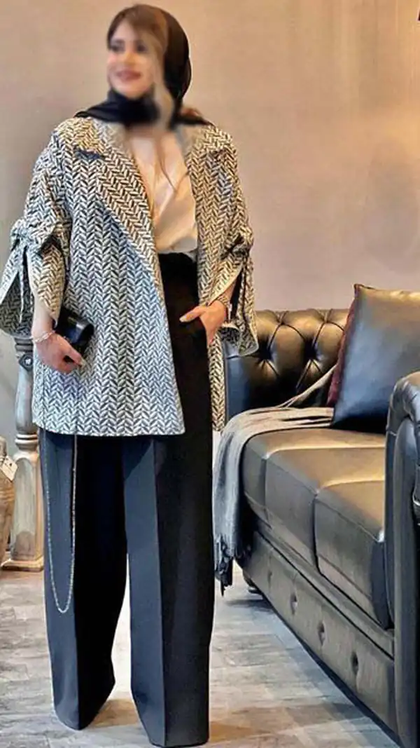 مدل مانتو ژاکارد جدید
