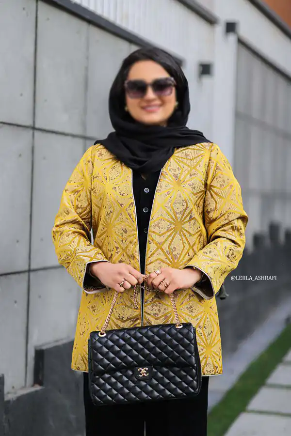 مدل مانتو ژاکارد جدید