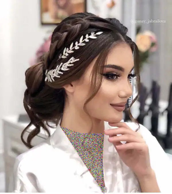 مدل شینیون اروپایی جدید
