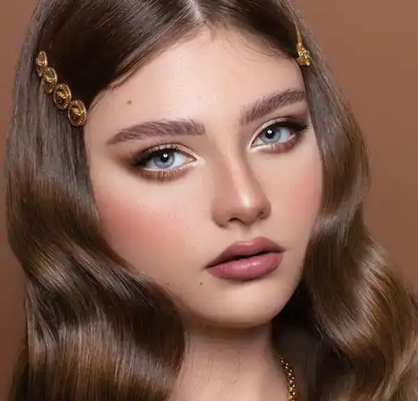 مدل آرایش مجلسی شیک دخترانه