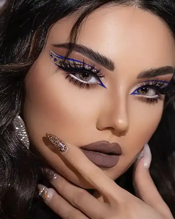 مدل آرایش مجلسی شیک دخترانه