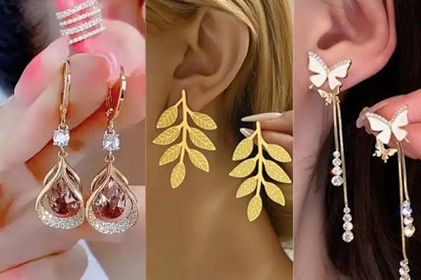 مدل گوشواره طلا جدید زنانه