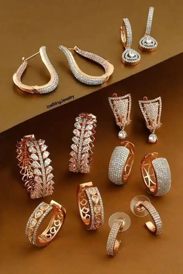 جدیدترین مدل گوشواره حلقه ای