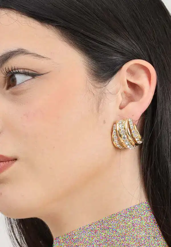 جدیدترین مدل گوشواره حلقه ای