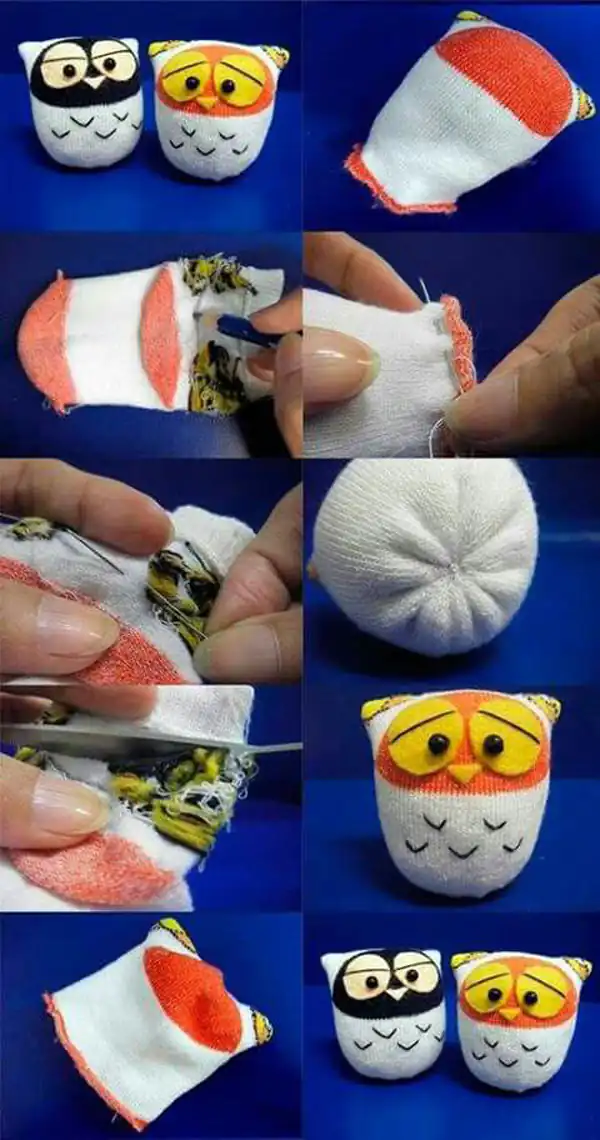 کاردستی با جوراب