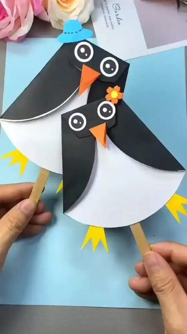کاردستی با کاغذ رنگی آسان