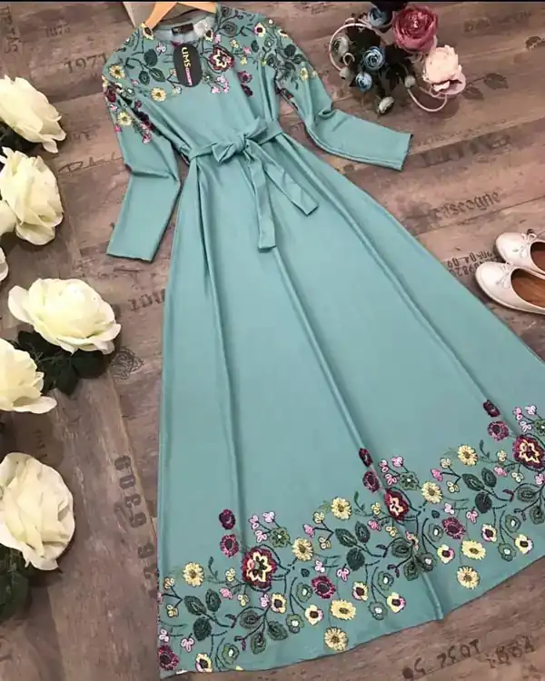 مدل مانتو گلدوزی شده اینستا