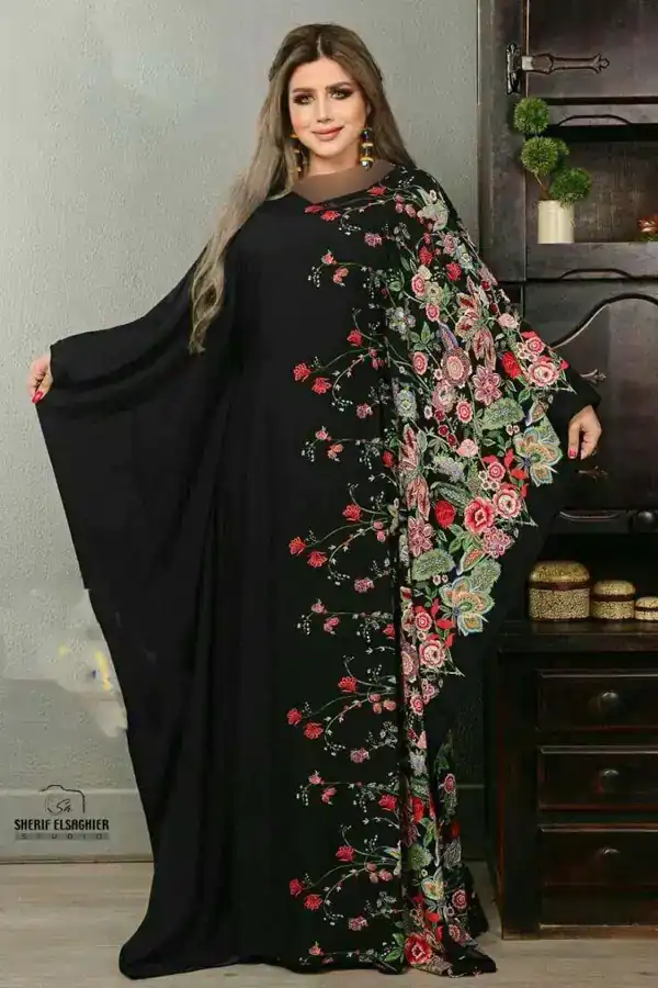 مدل مانتو گلدوزی شده مجلسی