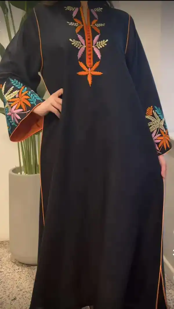 مدل مانتو گلدوزی شده مجلسی
