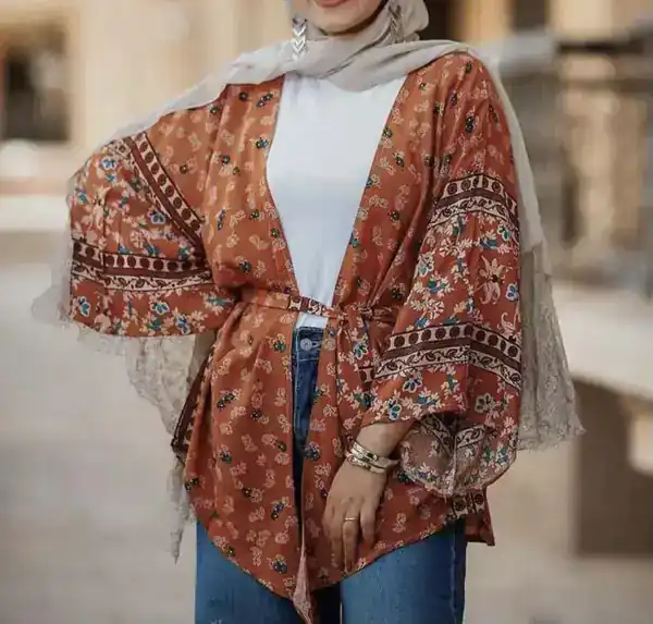 مدل مانتو جلو باز تابستانی