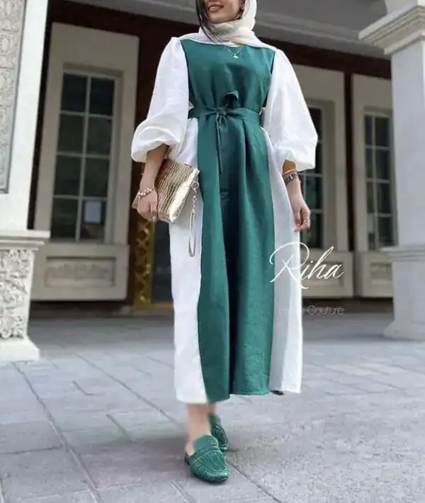 مدل مانتو پیراهنی بلند