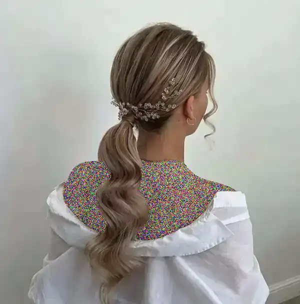 مدل شینیون نیمه باز