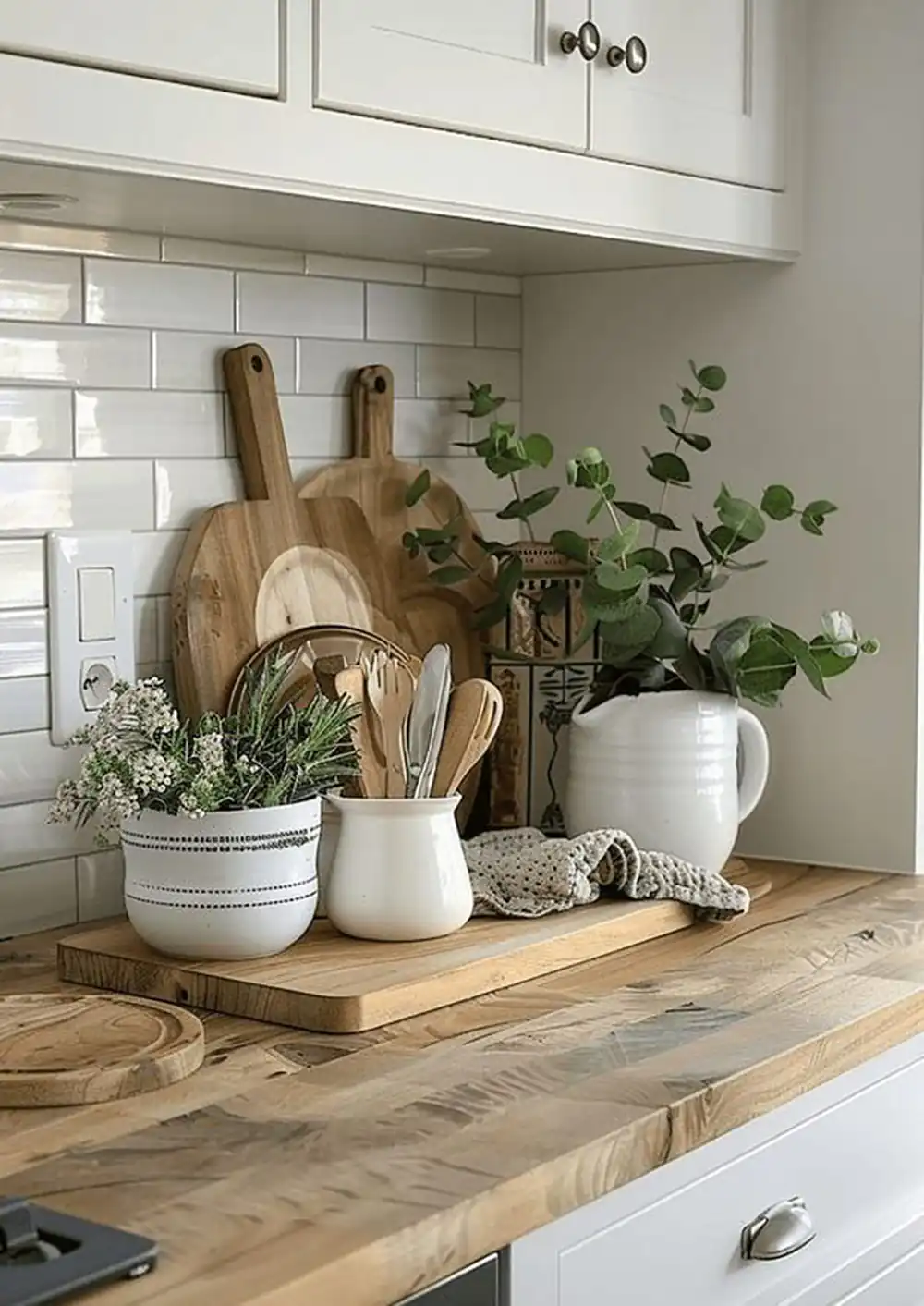 چیدمان روی کابینت