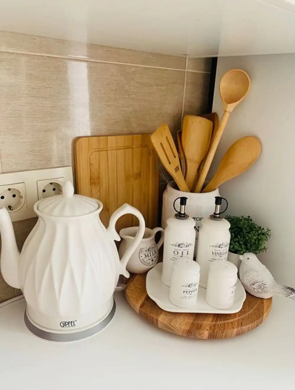 چیدمان روی کابینت