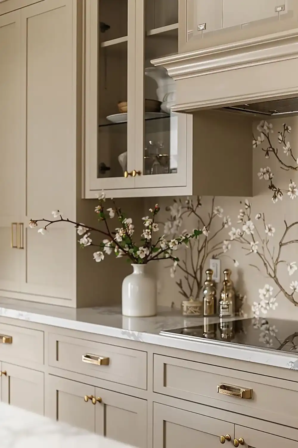ایده چیدمان روی کابینت