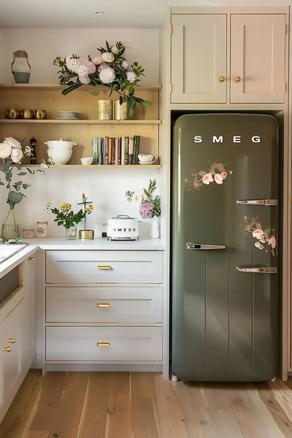 ایده چیدمان روی کابینت