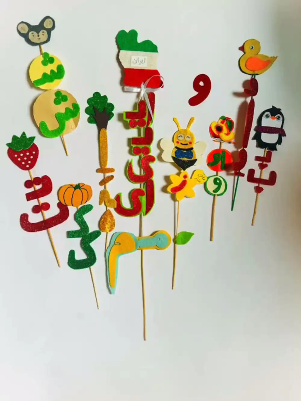 کاردستی حروف الفبا