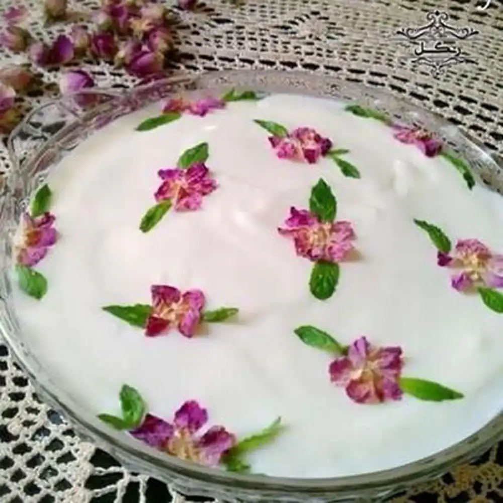 تزئین ماست برای عروس