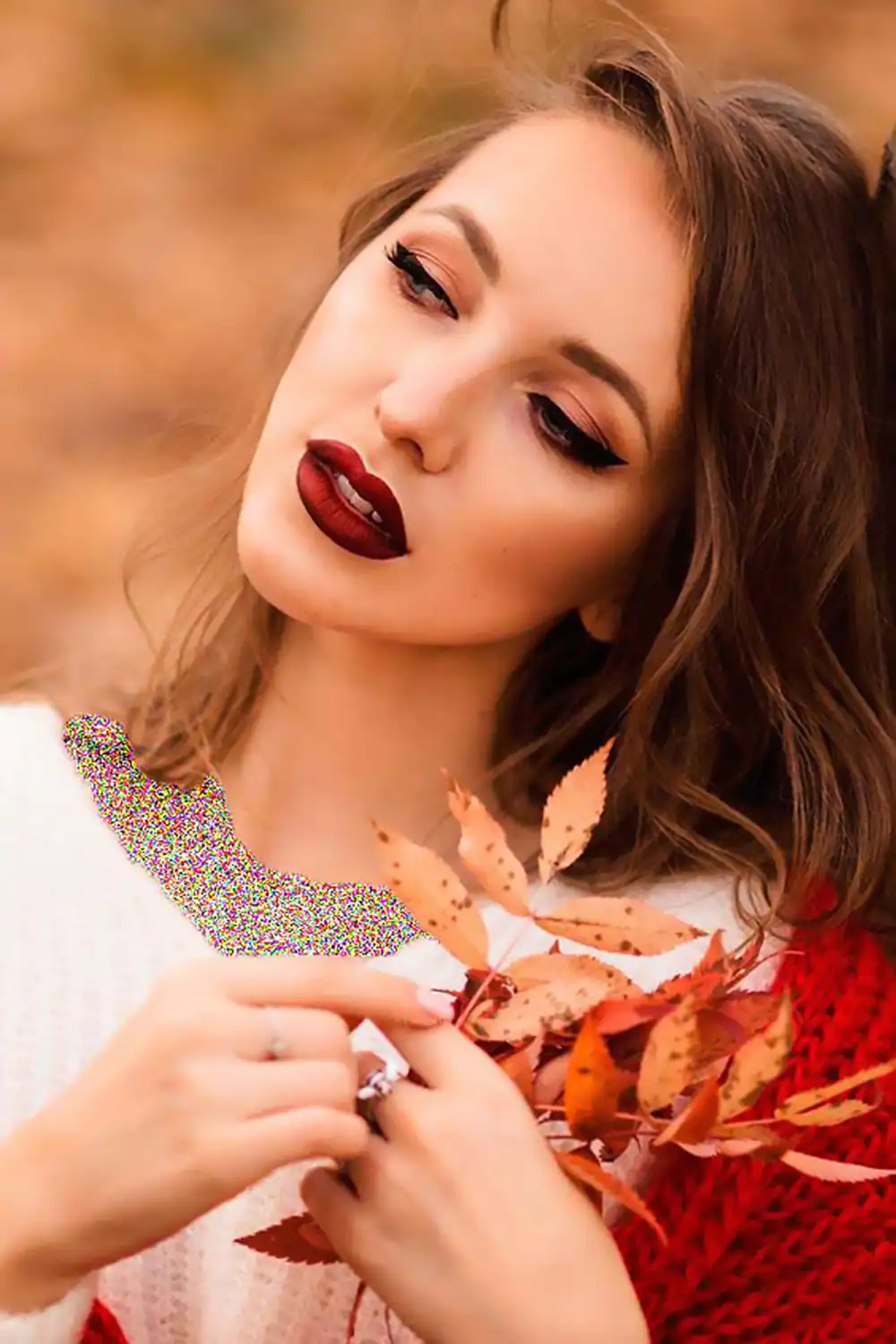 مدل آرایش پاییزی