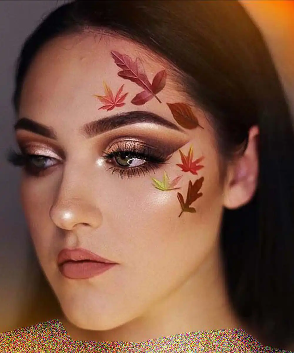 مدل آرایش پاییزی