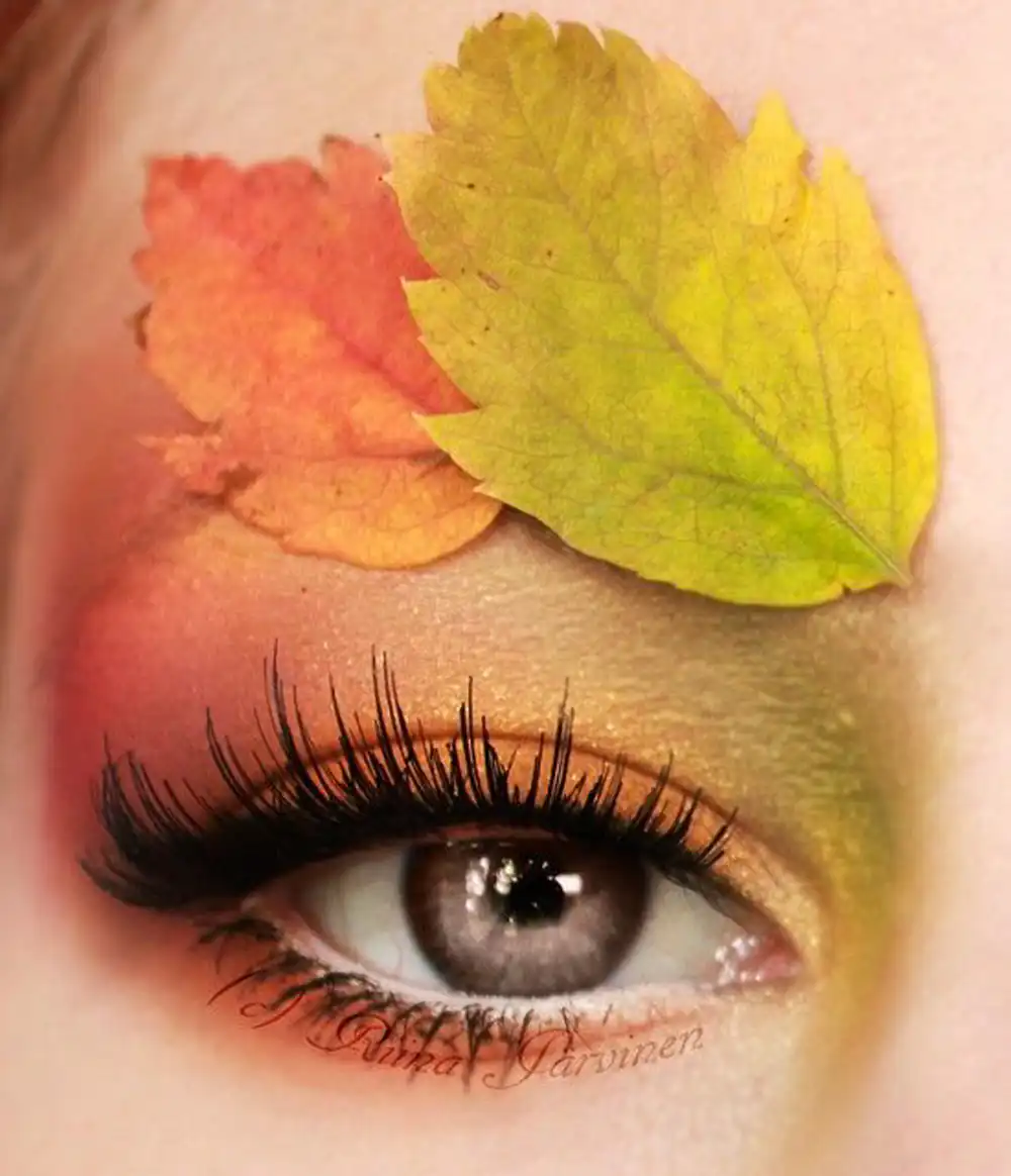 مدل آرایش پاییزی