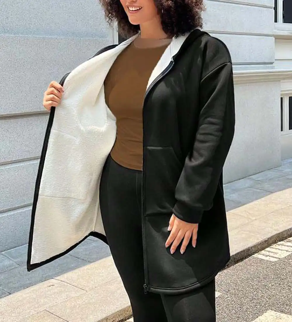 مدل مانتو پاییزی برای افراد چاق